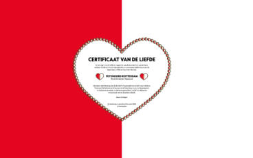 Feyenoord fans declare love to their Valentine